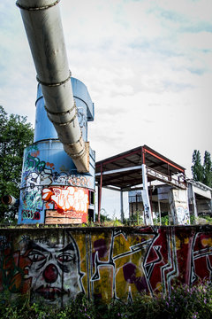 Usine abandonn&eacute;e