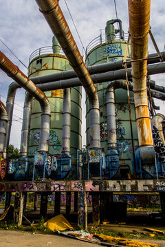 Usine abandonn&eacute;e