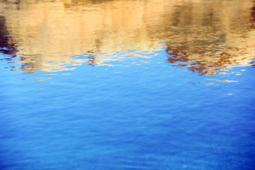 Water reflection