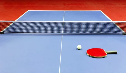 Foto op Canvas Table tennis - racket, ball, table © TTstudio