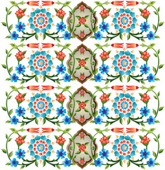 Ottoman motifs design series fifty eight