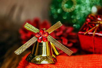 Christmas bells background