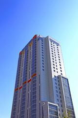 Fototapeta premium Residential building in Moscow