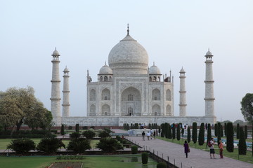 Das Taj Mahal in Agra Indien