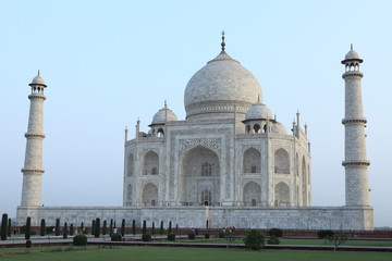 Das Taj Mahal in Agra Indien