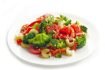 couscous salad with vegetables