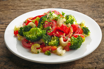 couscous salad with vegetables