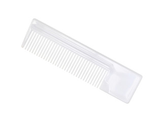 Hair comb isolated on white background