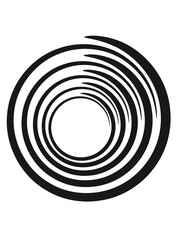 Wirbel Spirale Kreisel Design