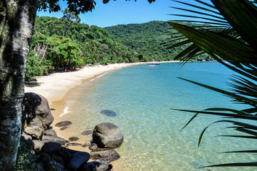 People Enjoying Beautiful Beach, Rio, Brazil. South America.