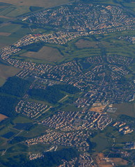 approche aérienne ...Paris 