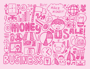 doodle business background