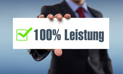 100 % Leistung