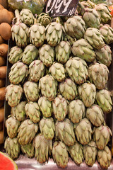 Fototapeta premium Artichokes Stall