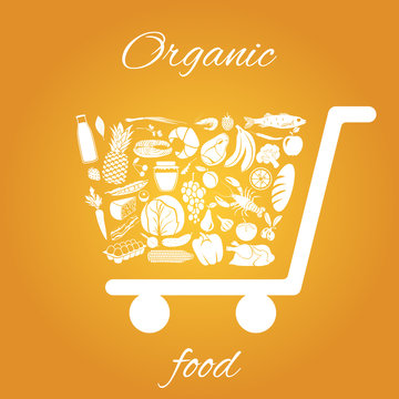Organic food cart