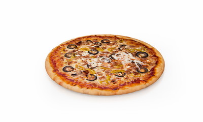 Pizza isolated