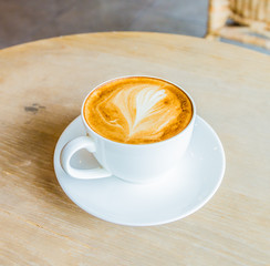 Latte coffee