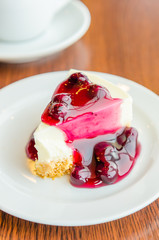 Blueberry cheesecake