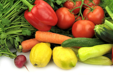 Fototapeta na wymiar Fresh vegetables