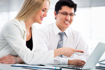 Fototapeta premium Business people