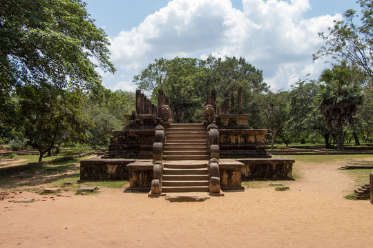 Sacred ruins, Polonnaruwa, Sri Lanka