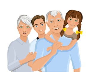 Grandparents and grandchildren