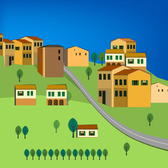 Italy City landscape