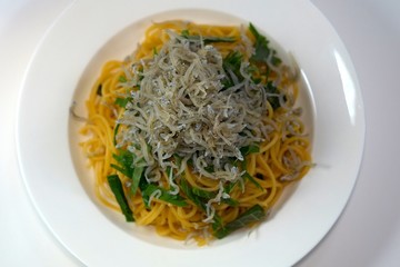 じゃことしその和風パスタ
