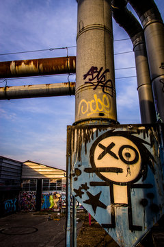 Usine abandonn&eacute;e