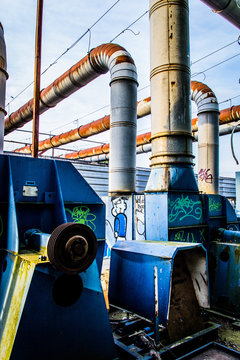 Usine abandonn&eacute;e