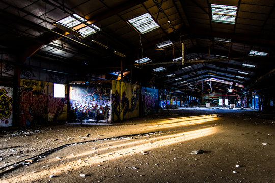 Usine abandonn&eacute;e