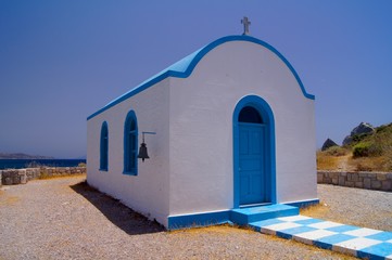Kefalos church detail