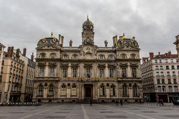 Fototapeta na wymiar Place des Terreaux
