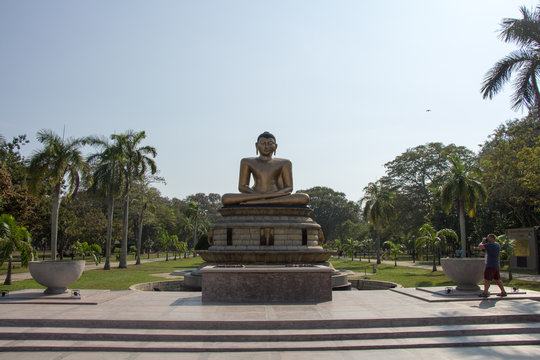 Statue of Lord Buddha in Colombo, Sri Lanka