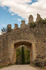 Muralla Y Puerta. Alarcón. Cuenca. España