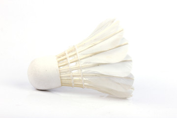 Fototapeta na wymiar badminton shuttlecock