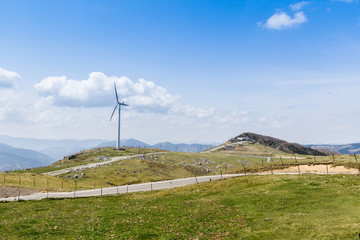Fototapeta premium 四国カルストの風景