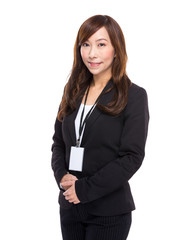 Asian business woman portrait