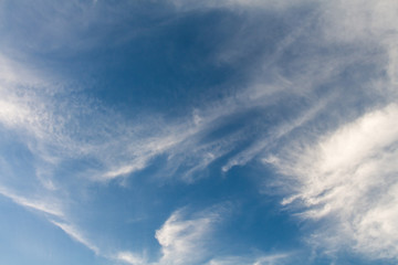 Fototapeta premium Clouds on the blue sky