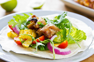 Grilled chicken Tortilla