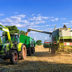 Tractors and harvesting