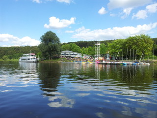 Auf dem Schiedersee