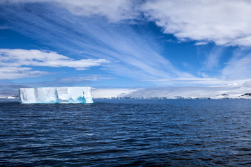 Iceberg in Antarctica Landscape