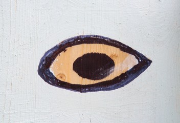 Gemaltes Auge