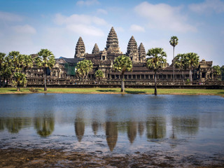 Fototapeta na wymiar Angkor Wat Temple in Siem Reap, Cambodia