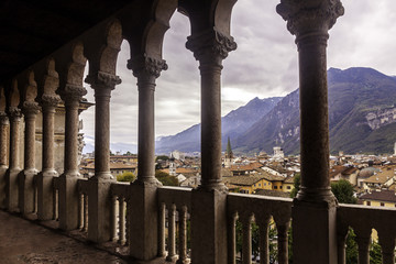 Trento from a special window - obrazy, fototapety, plakaty