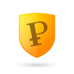 Shield icon with a currency sign