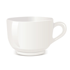 Vector illustration of Realistic cup