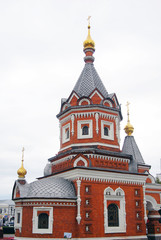 Chapel of Alexander Nevsky in Yaroslavl, Russia - obrazy, fototapety, plakaty
