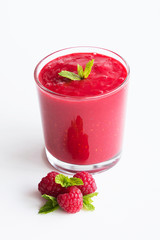Raspberries juice